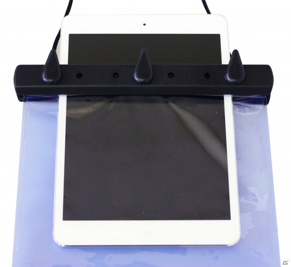 収納したままでもタッチ操作ができる！3DSLLなどの小型タブレットに対応した新製品「防水ケース」が7月19日に発売の画像4
