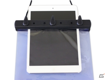 収納したままでもタッチ操作ができる！3DSLLなどの小型タブレットに対応した新製品「防水ケース」が7月19日に発売の画像6