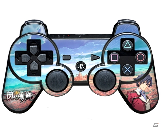 「英雄伝説 閃の軌跡」のデザインをあしらったPS3用スキンシール＆PS Vita用スクリーン保護シートがデザエッグより9月下旬に発売の画像4