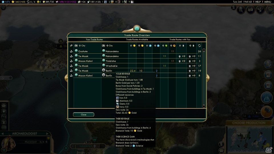 貿易・文化・外交などを強化するPC「Sid Meier’s Civilization V」の拡張パック第2弾「Brave New World」が発売中の画像10