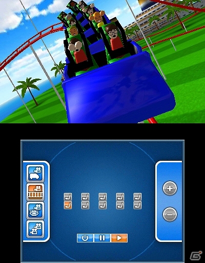 自分だけのオリジナルジェットコースターで遊ぼう！3DS「ジェットコースターをつくろう！3D」ニンテンドーeショップにて7月24日より配信開始の画像6