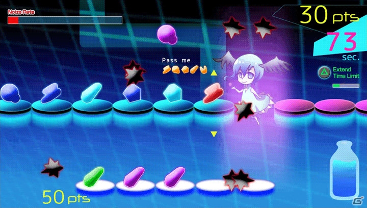 35種類の“パケット”を選別して高得点を狙うパズルゲーム「パケットクイーン」がPlayStation Mobile向けに配信の画像5