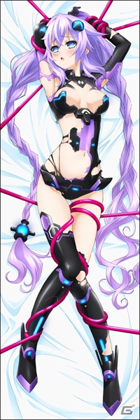 「超次元ゲイム ネプテューヌ」からネプチューヌとノワールの抱き枕カバーが登場！コミックマーケット84にて先行販売の画像2
