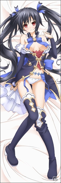 「超次元ゲイム ネプテューヌ」からネプチューヌとノワールの抱き枕カバーが登場！コミックマーケット84にて先行販売の画像3