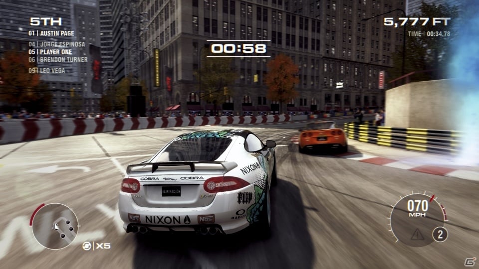 PS3/Xbox 360「RACE DRIVER GRID 2」希少価値の高い3種類の収録マシンを紹介！緊迫したレースの模様を収めたスクリーンショットも公開の画像9