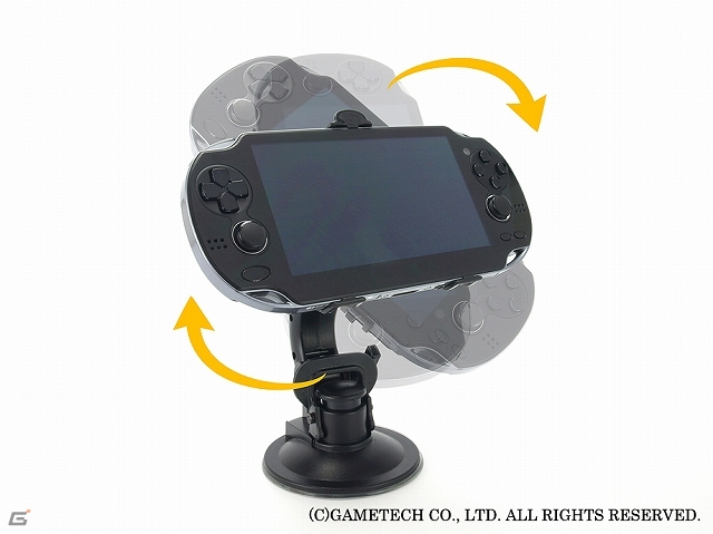 操作性を向上させるPS Vita用グリップアタッチメント「トリガーグリップV」＆自在に角度調節できるPS Vita用スタンド「フレキシブルホルダーV」発売の画像16