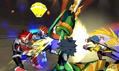 3DS「ガイストクラッシャー」通信プレイの対戦・協力モード＆対ガイスト戦の武装端末「ガイフォン」の情報を公開の画像3