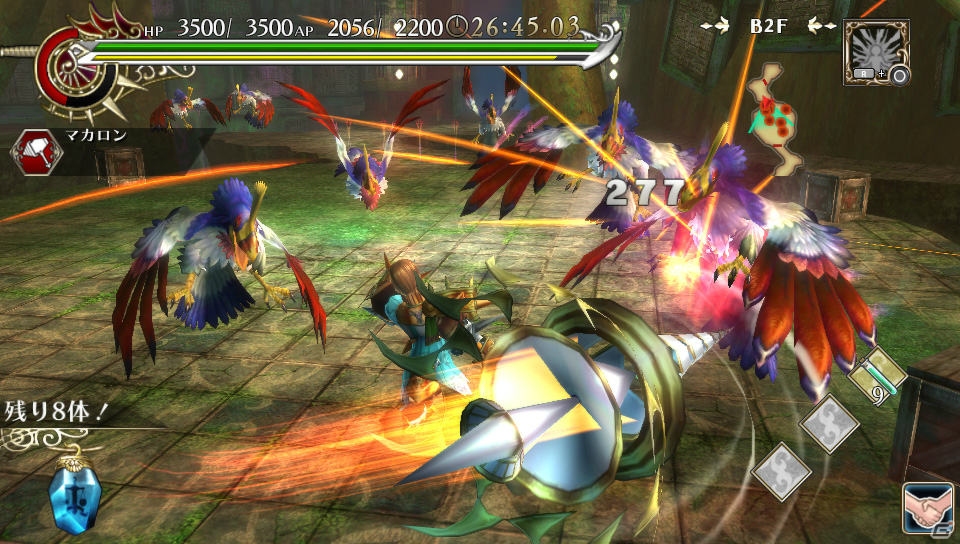 PS Vita「ラグナロク オデッセイ エース」ハンマースミス、ハンターのアクションを紹介！キャラクターの強化要素「衣服」に関する情報もの画像6