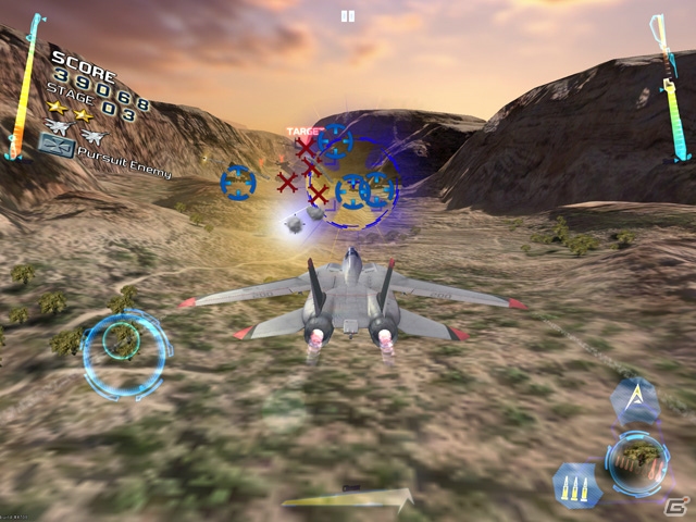 最新ステルス・テクノロジー「X-47B」を収録した「アフターバーナー クライマックス」のiOS/Android版が登場の画像5
