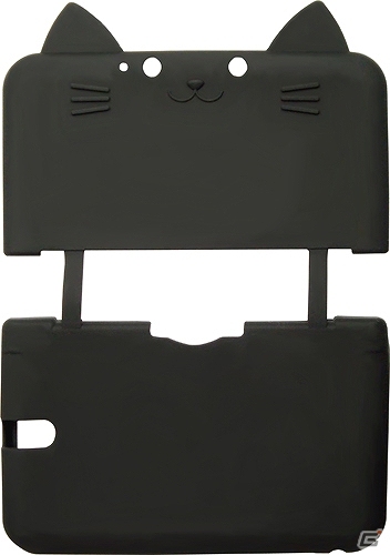 キュートなネコ耳が付いた3DS LL用カバー「CYBER・シリコンカバー ねこにゃん」7月31日に発売の画像4