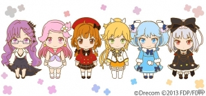iOS/Android「ファンタジスタドール ガールズロワイヤル」ちびドールたちが自由におしゃべりする「ドールの部屋」公開の画像1