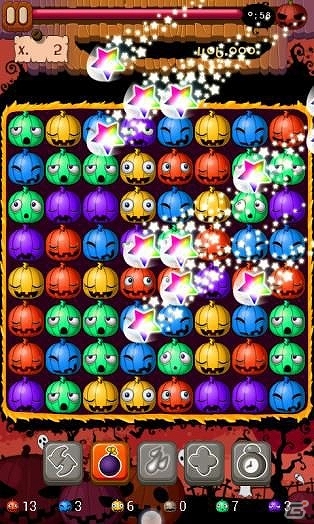 思わず吹き出すキュートなカボチャを爆発させまくれ！Android「Halloween Pang Pang」Google Playにて配信開始の画像4