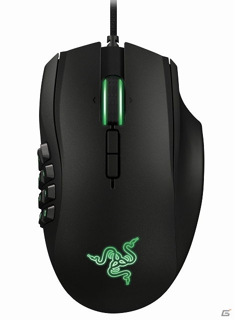 12個のメカニカルサムグリッドボタンがより洗練された形状に進化！RazerのMMOゲーミングマウス「Naga 2014」8月15日に発売の画像6