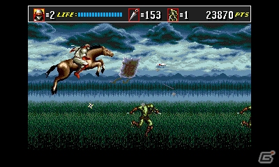 セガの忍者アクションゲームが3D立体視対応で復活！3DS「3D ザ・スーパー忍II」が8月7日に配信決定の画像3