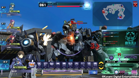 AC「スティールクロニクルBe XROSS ARMS」が稼働開始―4対4のチーム対戦が楽しめる新モード「XROSS BATTLE」を搭載の画像3
