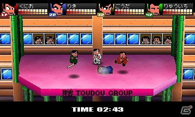3DS「熱血硬派くにおくんSP 乱闘協奏曲」3つのモードが遊べる体験版が配信！「熱血格闘伝説」をモチーフにしたTwitterアイコン第8弾も公開の画像3