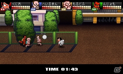 3DS「熱血硬派くにおくんSP 乱闘協奏曲」3つのモードが遊べる体験版が配信！「熱血格闘伝説」をモチーフにしたTwitterアイコン第8弾も公開の画像4