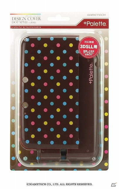 「+Palette」ブランドより3DSLL/DSiLL用「デザインポーチ」＆3DSLL用「デザインカバー」8月11日より発売―どちらも全9柄が登場の画像10