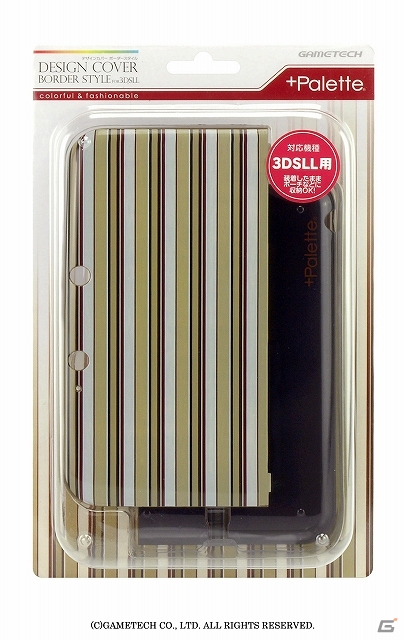「+Palette」ブランドより3DSLL/DSiLL用「デザインポーチ」＆3DSLL用「デザインカバー」8月11日より発売―どちらも全9柄が登場の画像15
