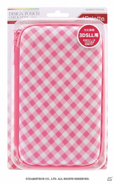 「+Palette」ブランドより3DSLL/DSiLL用「デザインポーチ」＆3DSLL用「デザインカバー」8月11日より発売―どちらも全9柄が登場の画像7