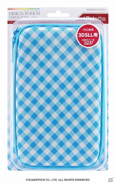 「+Palette」ブランドより3DSLL/DSiLL用「デザインポーチ」＆3DSLL用「デザインカバー」8月11日より発売―どちらも全9柄が登場の画像8