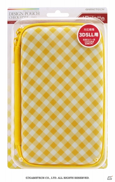 「+Palette」ブランドより3DSLL/DSiLL用「デザインポーチ」＆3DSLL用「デザインカバー」8月11日より発売―どちらも全9柄が登場の画像9