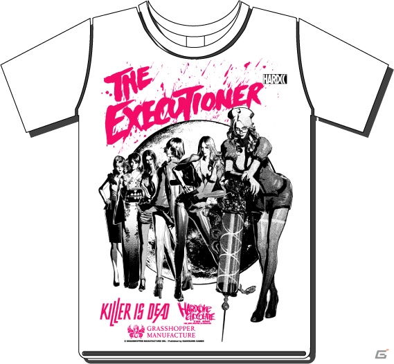 「KILLER IS DEAD」の発売を記念したハードコアチョコレートとのコラボTシャツが登場の画像2