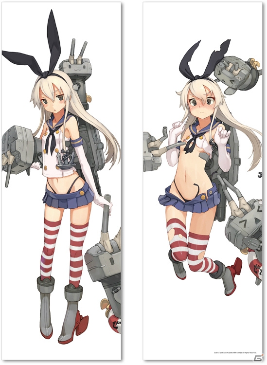 「艦隊これくしょん ～艦これ～」のキャラクターグッズが8月13日に発売―赤城、島風などをピックアップしたタペストリー＆抱き枕カバーが登場の画像3