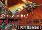 Xbox 360/PC「モンスターハンター フロンティアG」SNSと連動してシャンティエン討伐を目指す「天翔龍、襲来」開催！継続コースを選んでアイテムセットをもらおう