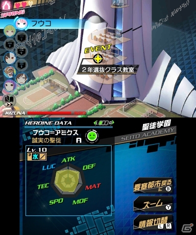 PS Vita/3DS「CONCEPTIONII 七星の導きとマズルの悪夢」ハードごとで内容の違う体験版が配信開始の画像2