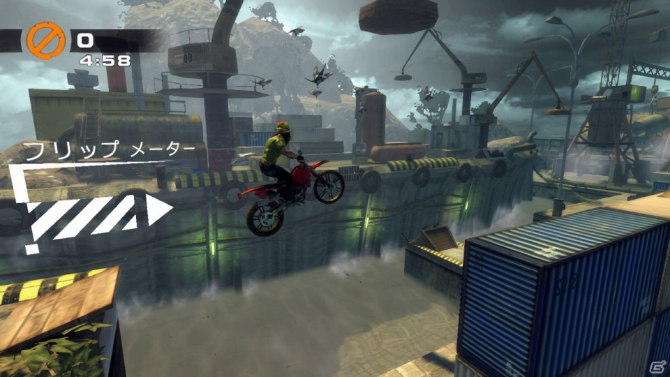 PS3/PS Vita「Urban Trial Freestyle」が8月29日に配信決定―あり得ないシチュエーションをバイクで踏破せよの画像2