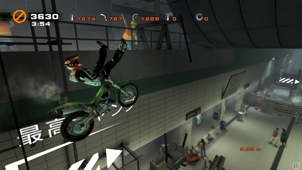 PS3/PS Vita「Urban Trial Freestyle」が8月29日に配信決定―あり得ないシチュエーションをバイクで踏破せよの画像4