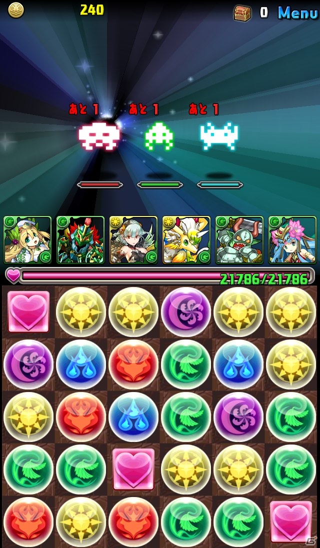 iOS/Android「パズル＆ドラゴンズ」に宇宙空間をイメージした「グルーヴコースター ゼロ」とのコラボダンジョンが登場の画像3