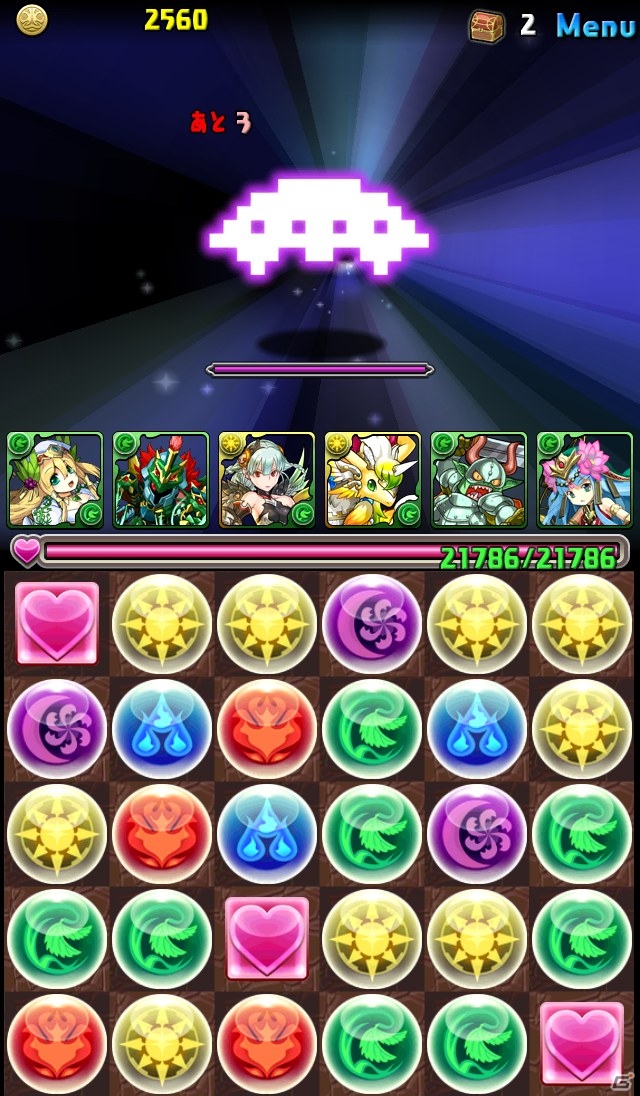 iOS/Android「パズル＆ドラゴンズ」に宇宙空間をイメージした「グルーヴコースター ゼロ」とのコラボダンジョンが登場の画像5