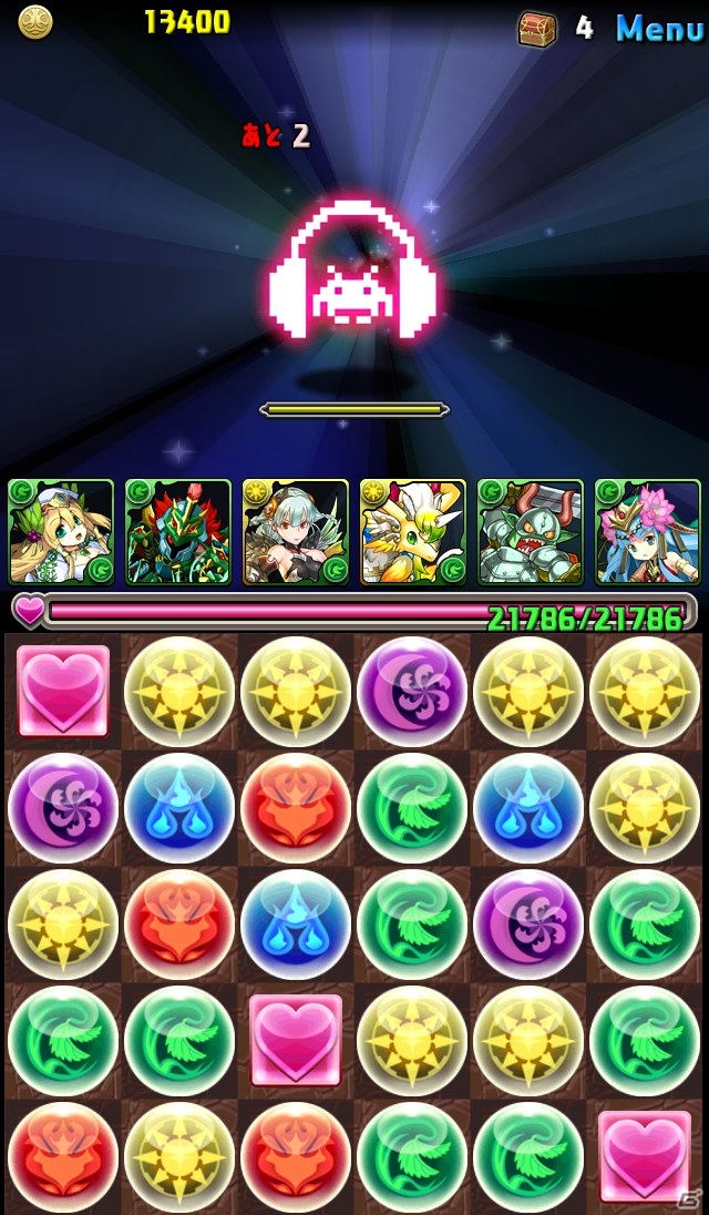 iOS/Android「パズル＆ドラゴンズ」に宇宙空間をイメージした「グルーヴコースター ゼロ」とのコラボダンジョンが登場の画像6