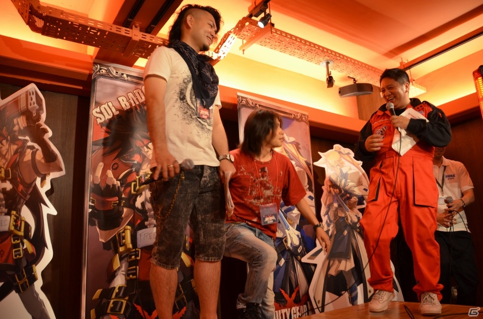 石渡太輔氏のトークもあったAC「ギルティギア イグザード -サイン-」ロケテスト初日のオープニングイベントをレポートの画像6