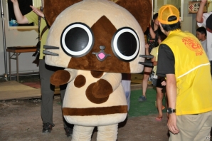 アイルーとしぶざるくんがモン（盆）踊り！コラボメニューや露天風呂、夏の信州渋温泉でハンター気分を満喫！「モンハン渋の里」プレスツアー1日目をレポートの画像110