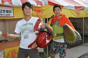 アイルーとしぶざるくんがモン（盆）踊り！コラボメニューや露天風呂、夏の信州渋温泉でハンター気分を満喫！「モンハン渋の里」プレスツアー1日目をレポートの画像56