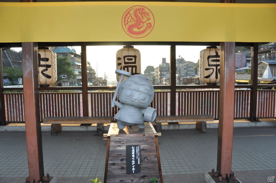 アイルーとしぶざるくんがモン（盆）踊り！コラボメニューや露天風呂、夏の信州渋温泉でハンター気分を満喫！「モンハン渋の里」プレスツアー1日目をレポートの画像74