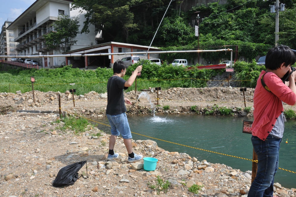 さまざまな効能のお湯を巡る「モンハン九頭巡り」や飛竜の巣も発見！ハンター釣り大会では超入れ食い！？「モンハン渋の里」プレスツアー2日目をレポートの画像104