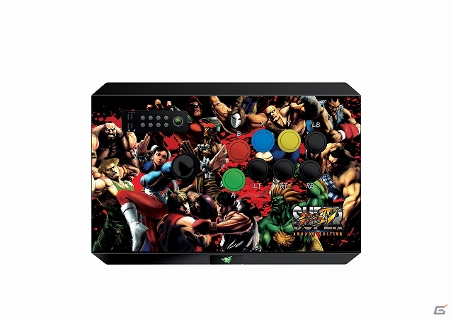 Xbox 360用アーケードスティック「Razer Atrox スーパーストリートファイターIV AE コレクターズエディション」が発売決定の画像1