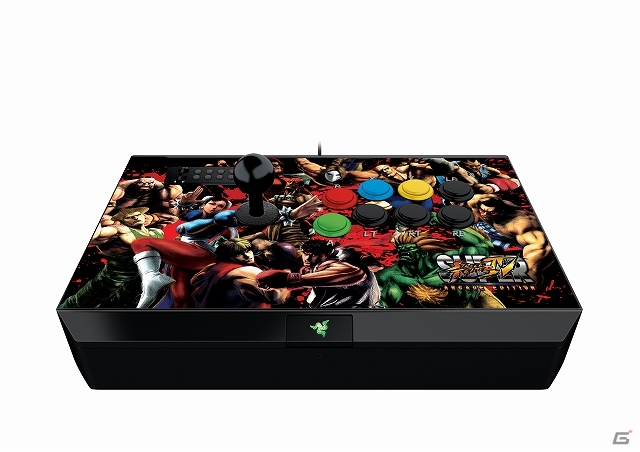 Xbox 360用アーケードスティック「Razer Atrox スーパーストリートファイターIV AE コレクターズエディション」が発売決定の画像2