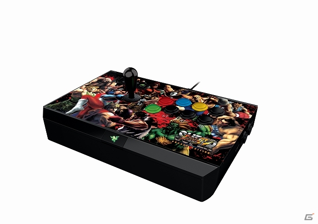 Xbox 360用アーケードスティック「Razer Atrox スーパーストリートファイターIV AE コレクターズエディション」が発売決定の画像3