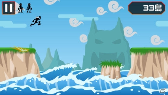 動く島をジャンプで渡れ！iOS/Android「挑戦者～浮島ジャンプ編～」が配信開始の画像3