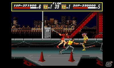 3DS「3D ベア・ナックル　怒りの鉄拳」の配信がスタート！新たなゲームモード「一撃必殺モード」など新要素を紹介の画像3
