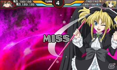 3ds ハイスクールd D ブーストしながら ドレス ブレイク を狙う バトルパートを紹介 限定版特典も明らかに ゲーム情報サイト Gamer