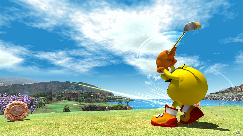 PS3/PS Vita「みんなのGOLF6」コラボレーションキャラクター第2弾「パックマン」が配信開始―オリジナルのCG＆モーションを楽しもう！の画像3