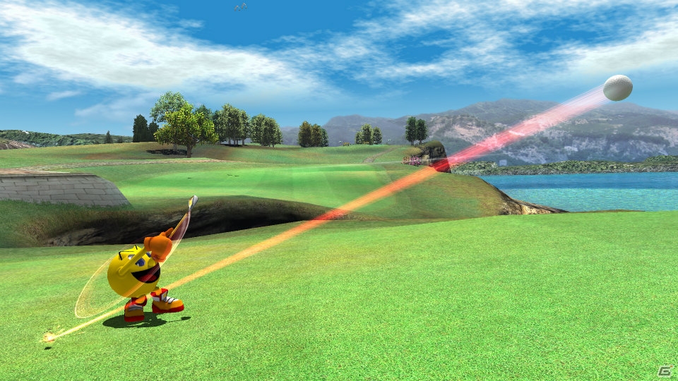 PS3/PS Vita「みんなのGOLF6」コラボレーションキャラクター第2弾「パックマン」が配信開始―オリジナルのCG＆モーションを楽しもう！の画像4
