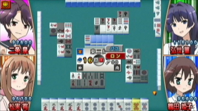 PSP「咲-Saki- 阿知賀編 episode of side-A Portable」白水哩＆鶴田