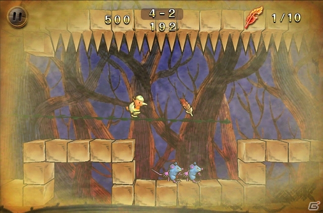 アンティークな絵本の中を走り回るアイビィを巧くゴールまで導いていこう！Android版「アイビィ・ザ・キウィ？」配信スタートの画像3